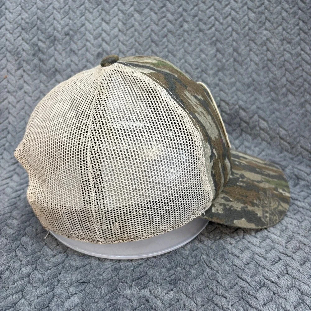 Tractor Supply Co TSC Camo Trucker Hat Mesh Snapback Outdoor Cap Camouflage